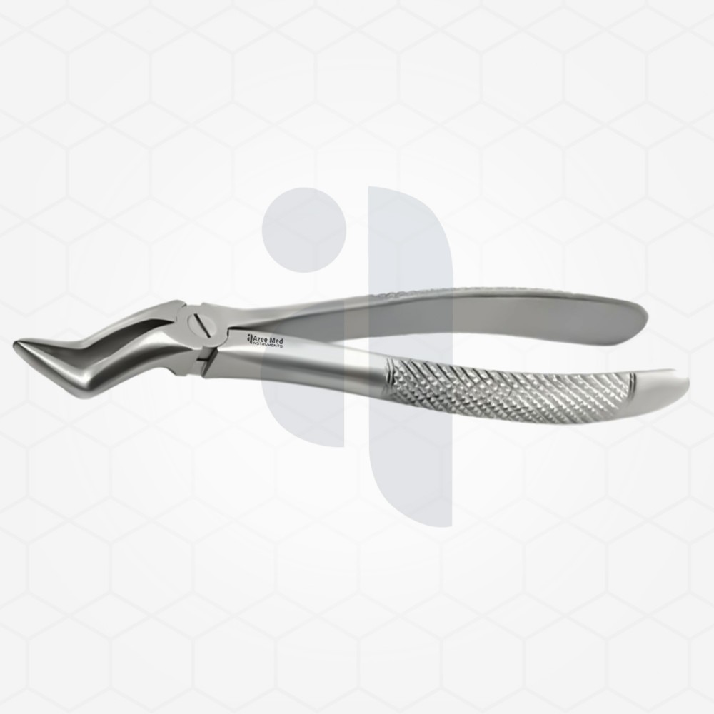 Upper Molar Dental Forceps Bayonet Open Beak-Diamond