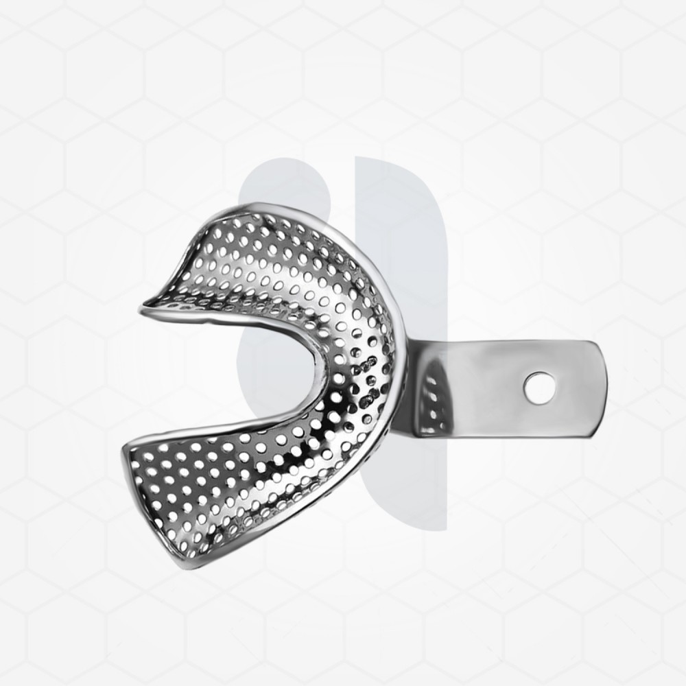 2-Large Impression Tray Full Denture, Lower