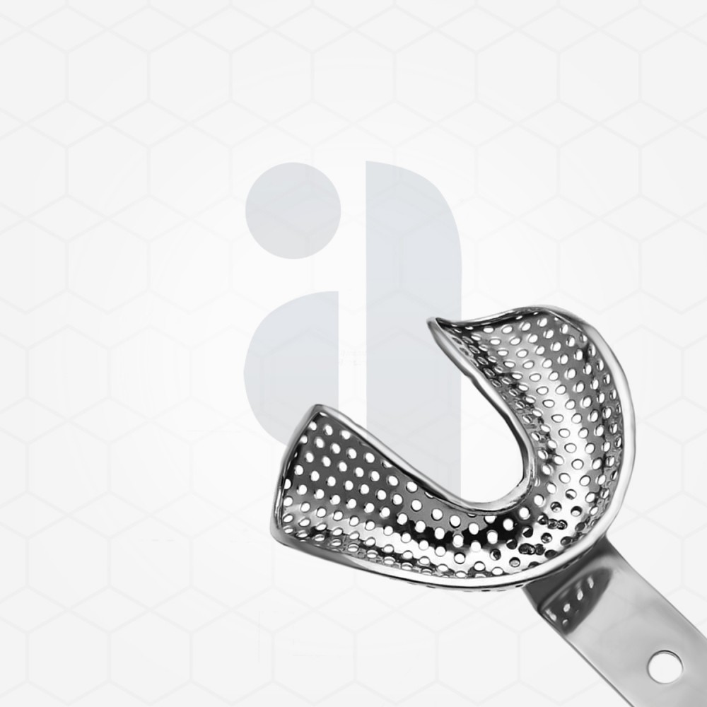 2-Large Impression Tray Full Denture, Lower