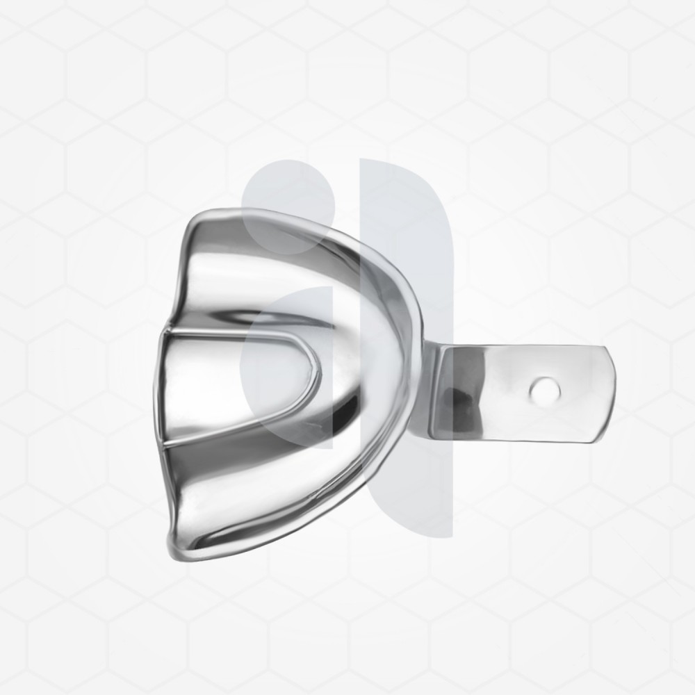 2 Large Impression Tray Full Denture Upper Solid