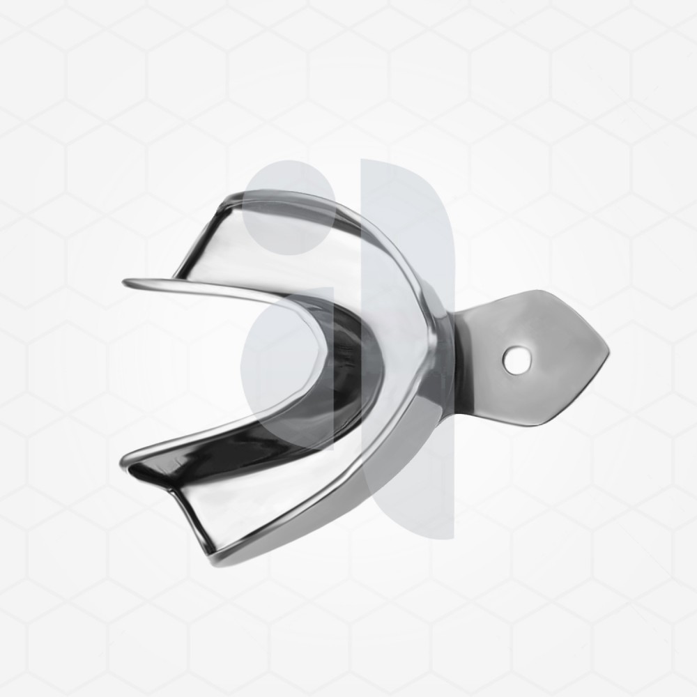 2-Large Impression Tray Lower Solid