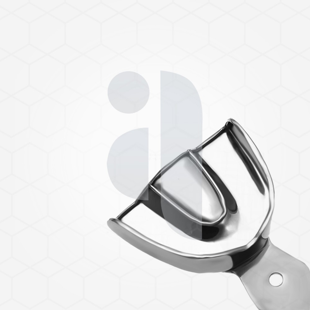 2 Large Impression Tray Upper Solid