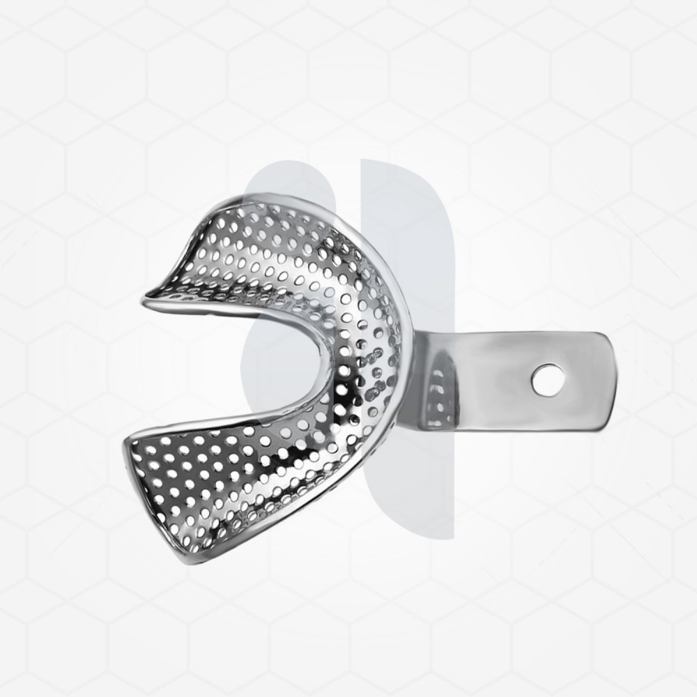 2-Large Impression Tray Full Denture, Lower