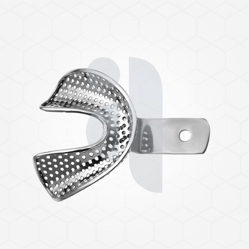 3 Medium Impression Tray Full Denture, Lower 3 Medium Impression Tray Full Denture, Lower