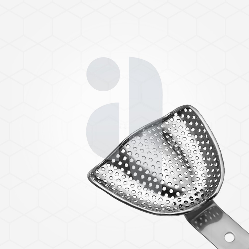 3 Medium Impression Tray Full Denture, Upper