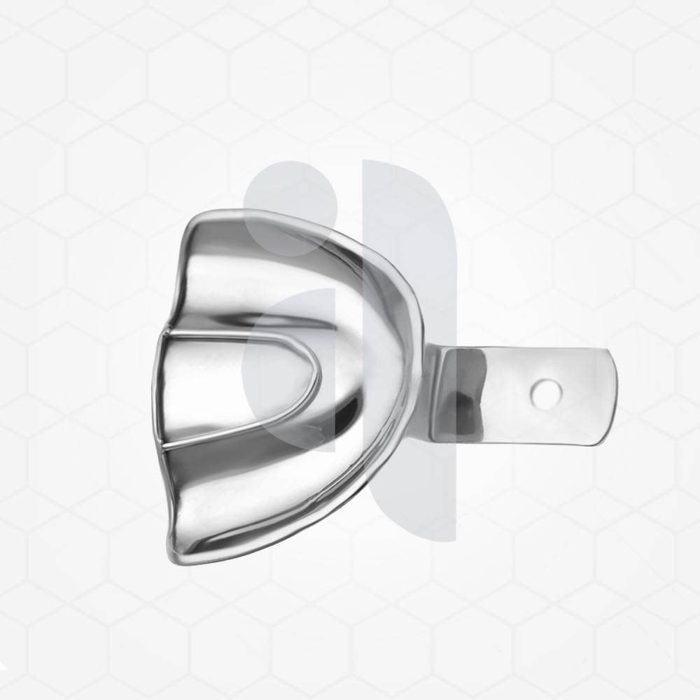 4 Small Impression Tray Lower Solid 4 Small Impression Tray Lower Solid