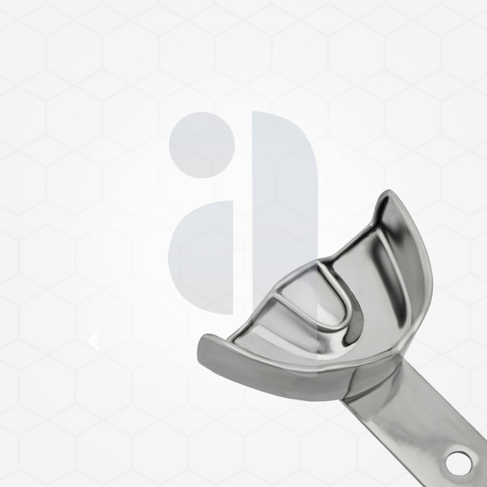 Partial Impression Tray Upper Anteriors Solid