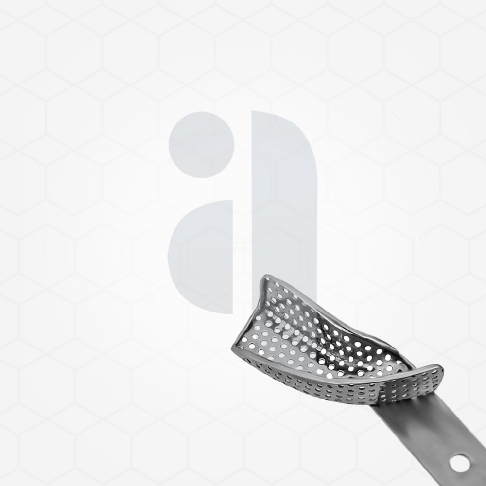 Quadrant Impression Tray, Lower Left/Upper Right Perforated