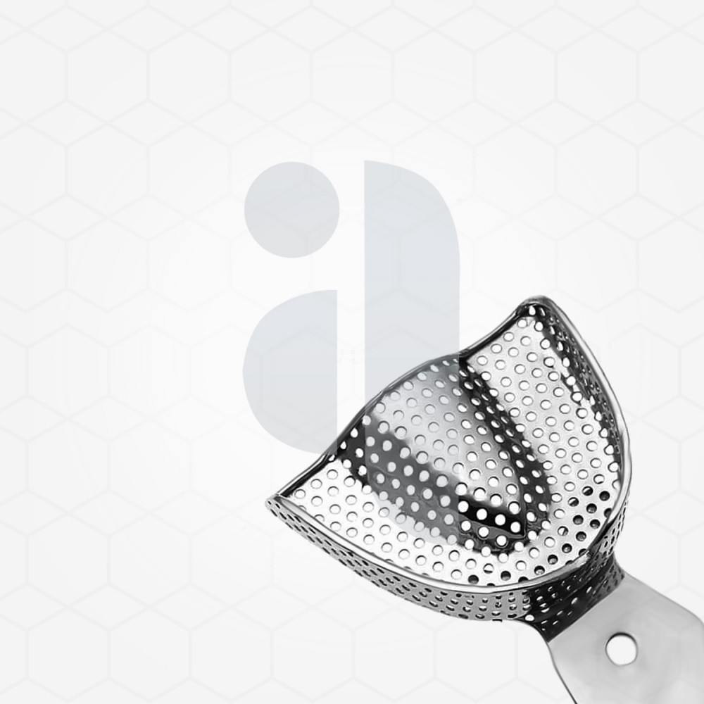 Small Impression Tray, Upper, Perforated