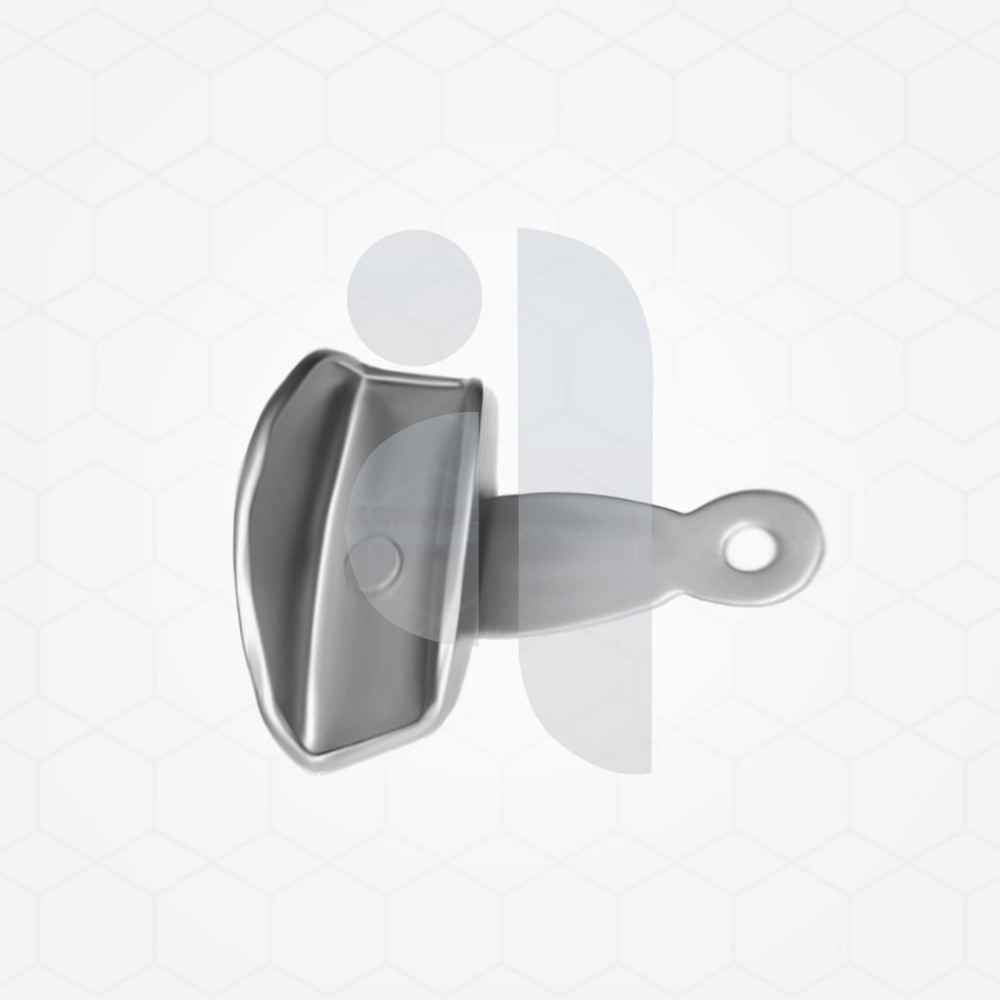 Swivel Impression Tray, Upper And Lower Anteriors Solid