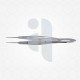 Allis-Willauer tissue forceps 11 1/4" 5x6 teeth