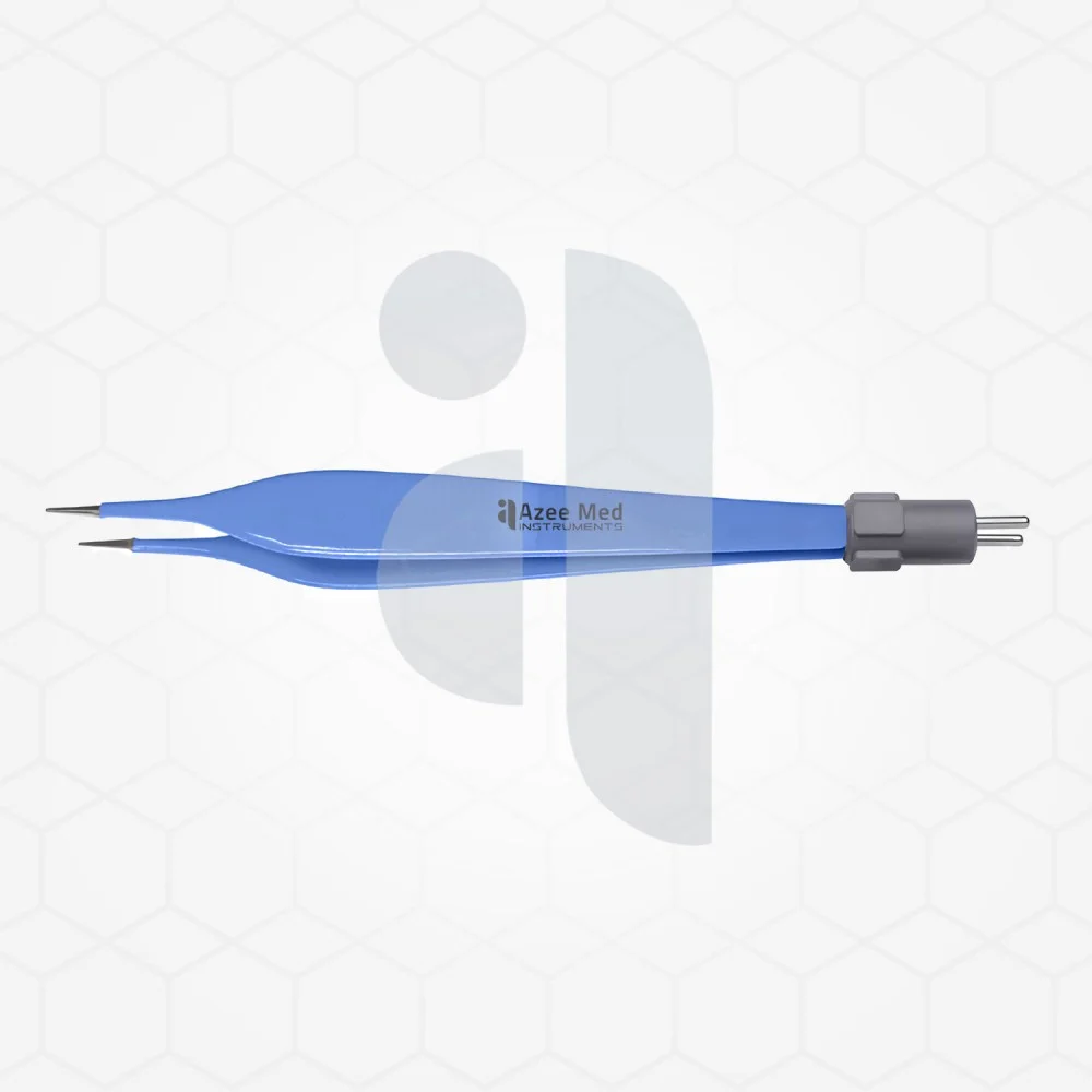Adson Bipolar Forceps Flat Handle 1.0 mm