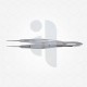 Allis-Willauer tissue forceps 11 1/4" 5x6 teeth
