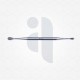 Bone File Double-Ended Plain Serrated Ends