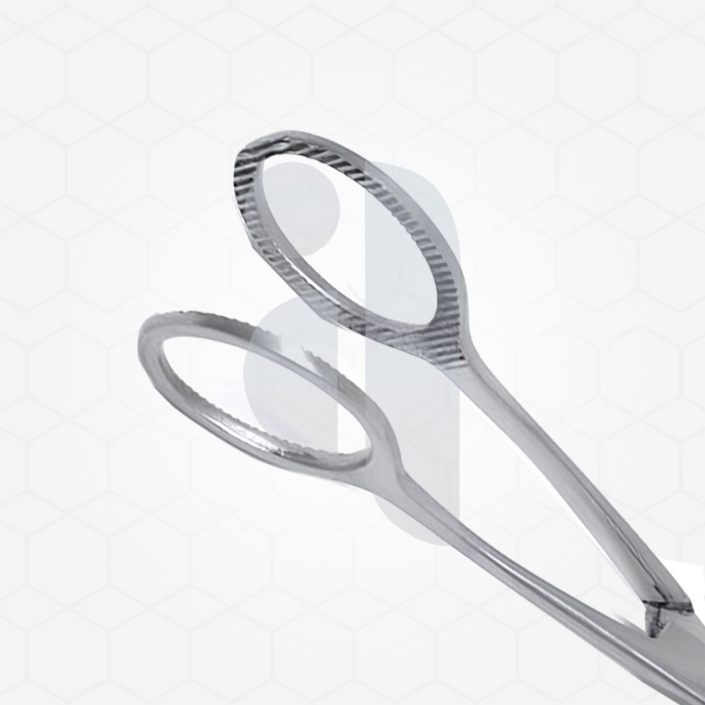 Collins Tongue Seizing Forceps 6''