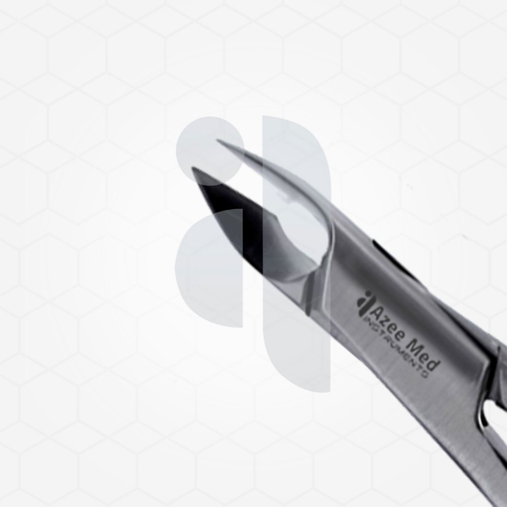 Cuticle Nipper Forceps, Straight, 6.0 mm Jaws