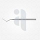 Davis Root Tip Pick, 7 1/4"