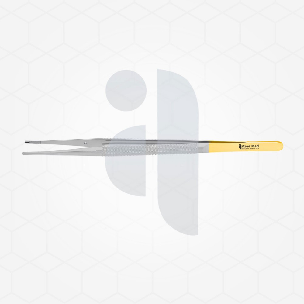 DeBakey Needle Pulling Tissue Forceps 6", 2x4 Teeth