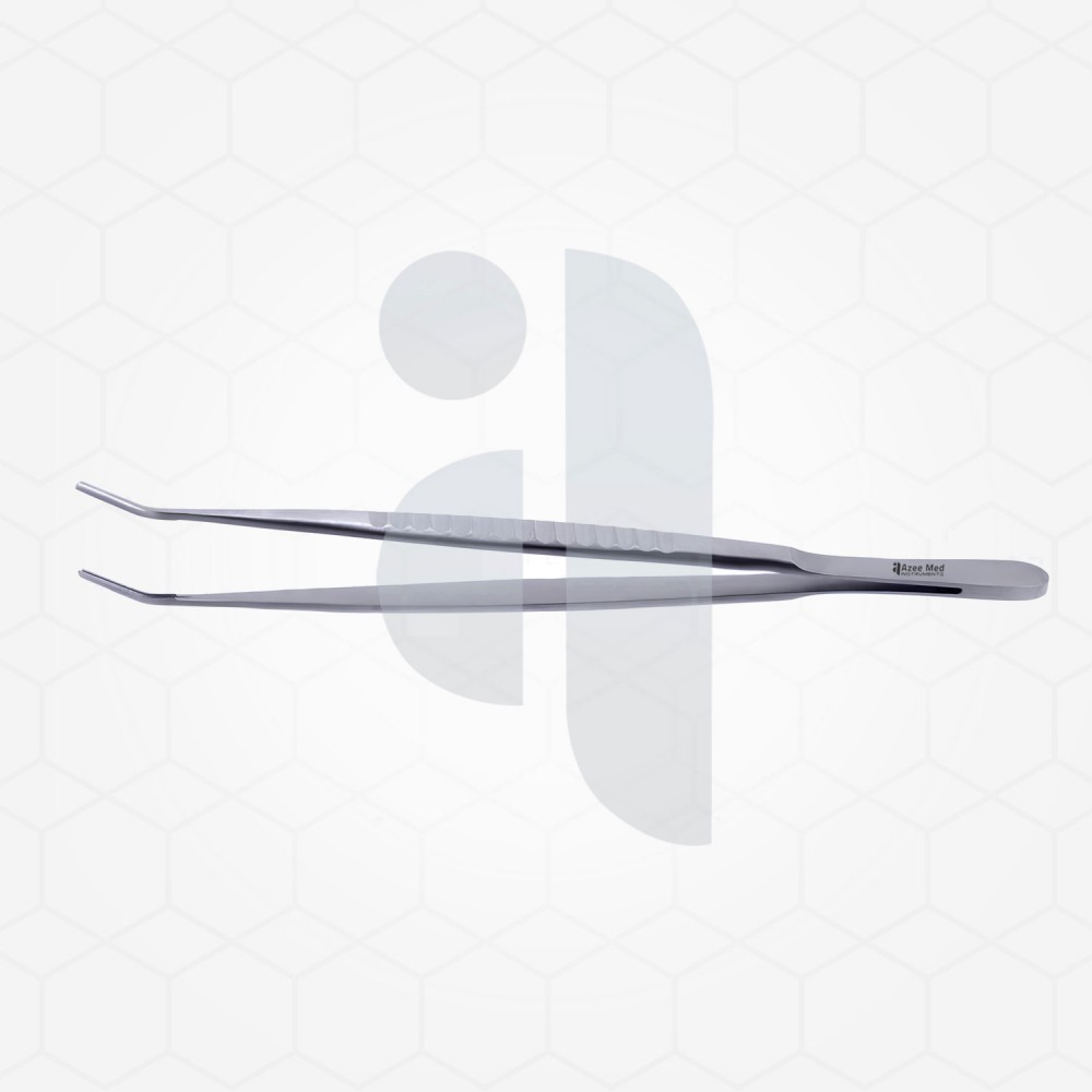 DeBakey Vascular Tissue Forceps, 6" Angled, 2.0mm