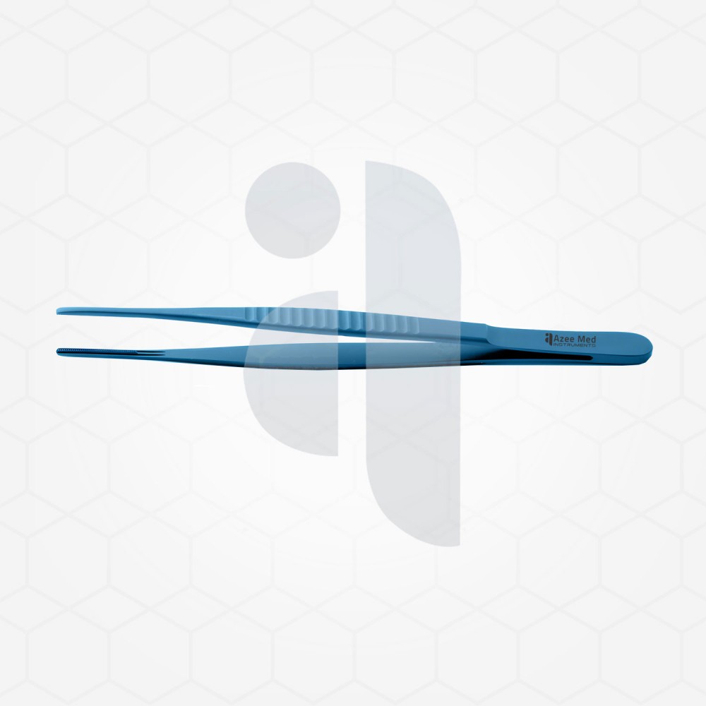 DeBakey Vascular Tissue Forceps, 6" Titanium