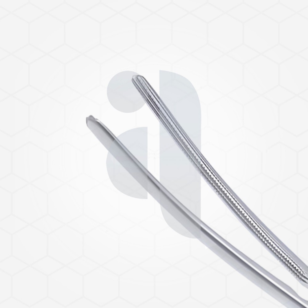 Doyen Intestinal Forceps 9” Curved, Atraumatic  Jaws