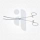 Doyen Intestinal Forceps 9” Curved, Atraumatic  Jaws