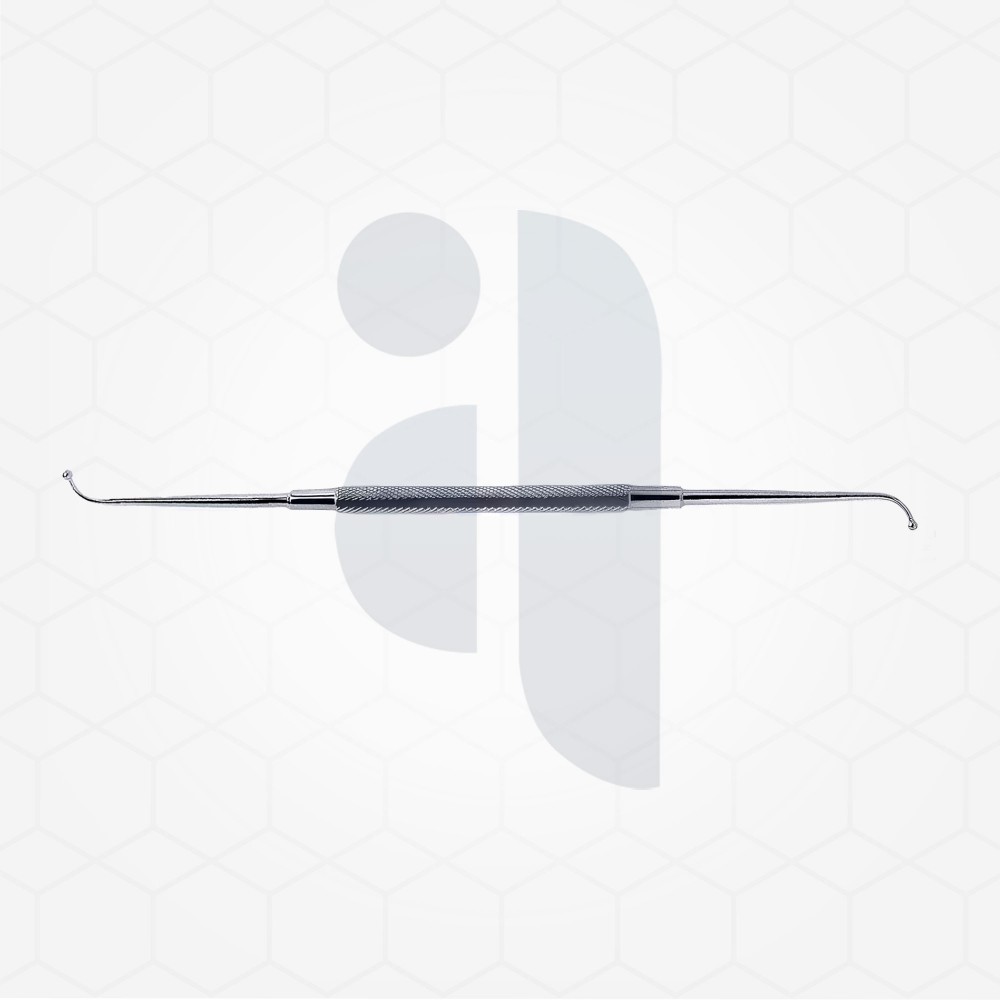 Double-Ended Elevator With Curved Ball Tip