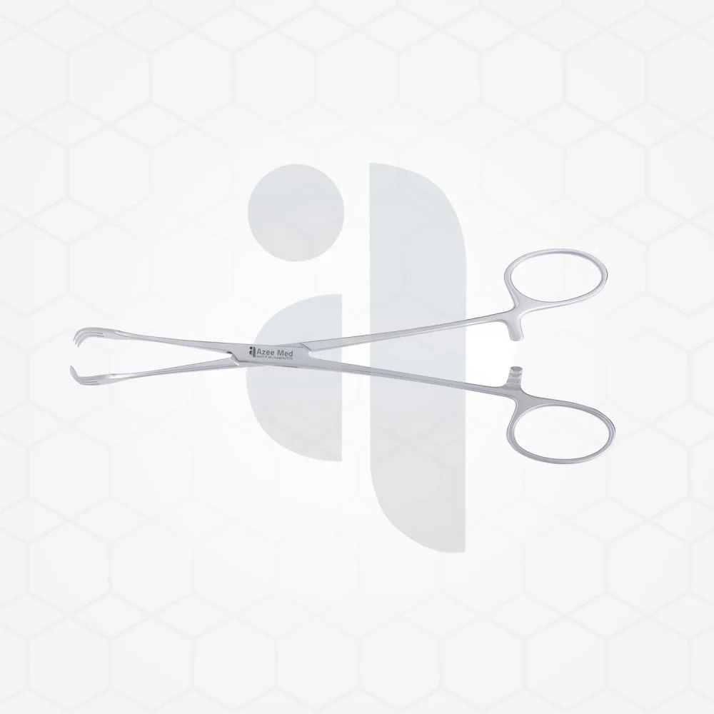  Lahey Goiter Vulsellum Forceps 6 1/4"