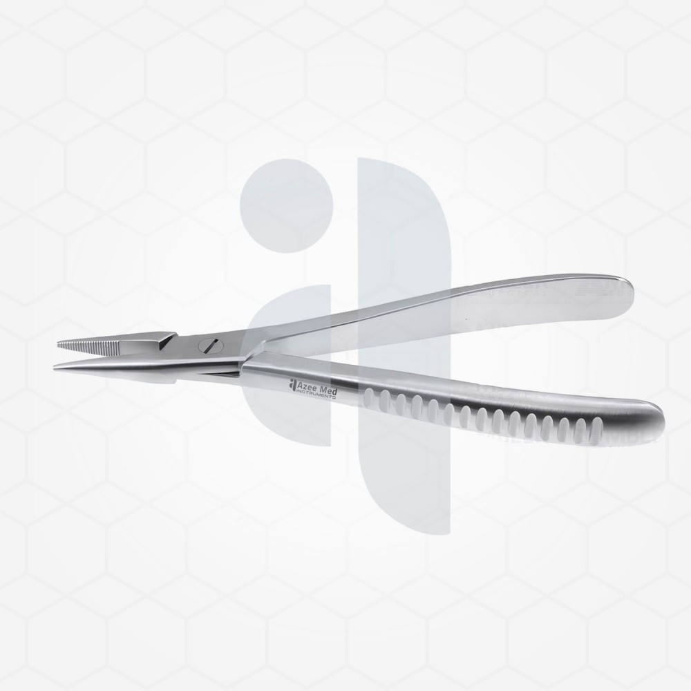 Narrow Nose Wire Pulling Forceps 7 1/2''