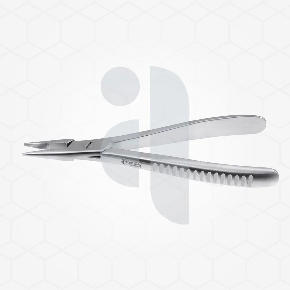 Narrow Nose Wire Pulling Forceps 7 1/2''
