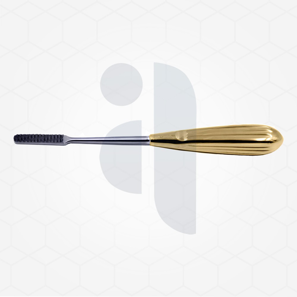 Parkes Rasp 7.5 mm With Gold Grip Handle