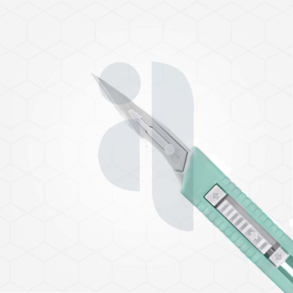 Stainless Steel Surgical Safety Blade, #11 Blade Size Stainless Steel Surgical Safety Blade, #11 Blade Size