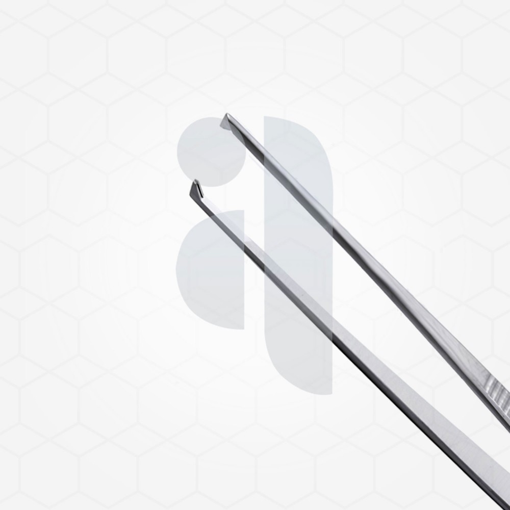 Tissue Forceps 7 " 1x2 Teeth, TC Platforms