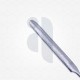 Bone File with Bayonet Shank, Half Rounded Blade