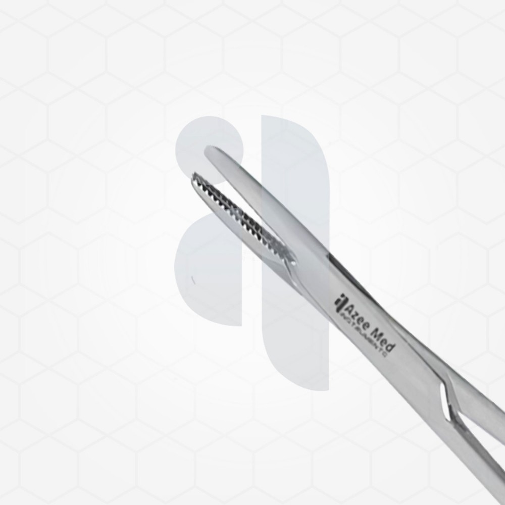 French Eye Needle Holder Serrated TC Jaws