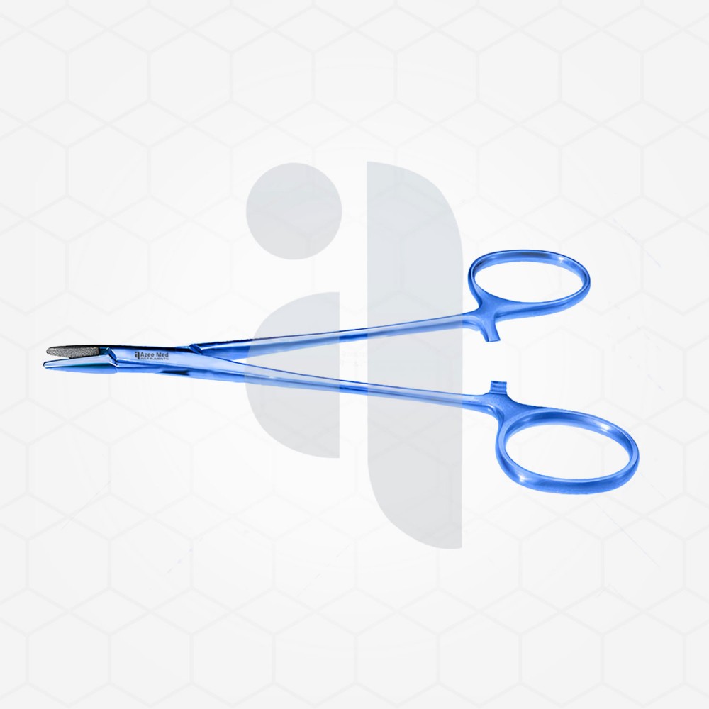 Halsey Needle Holder 5” Titanium 