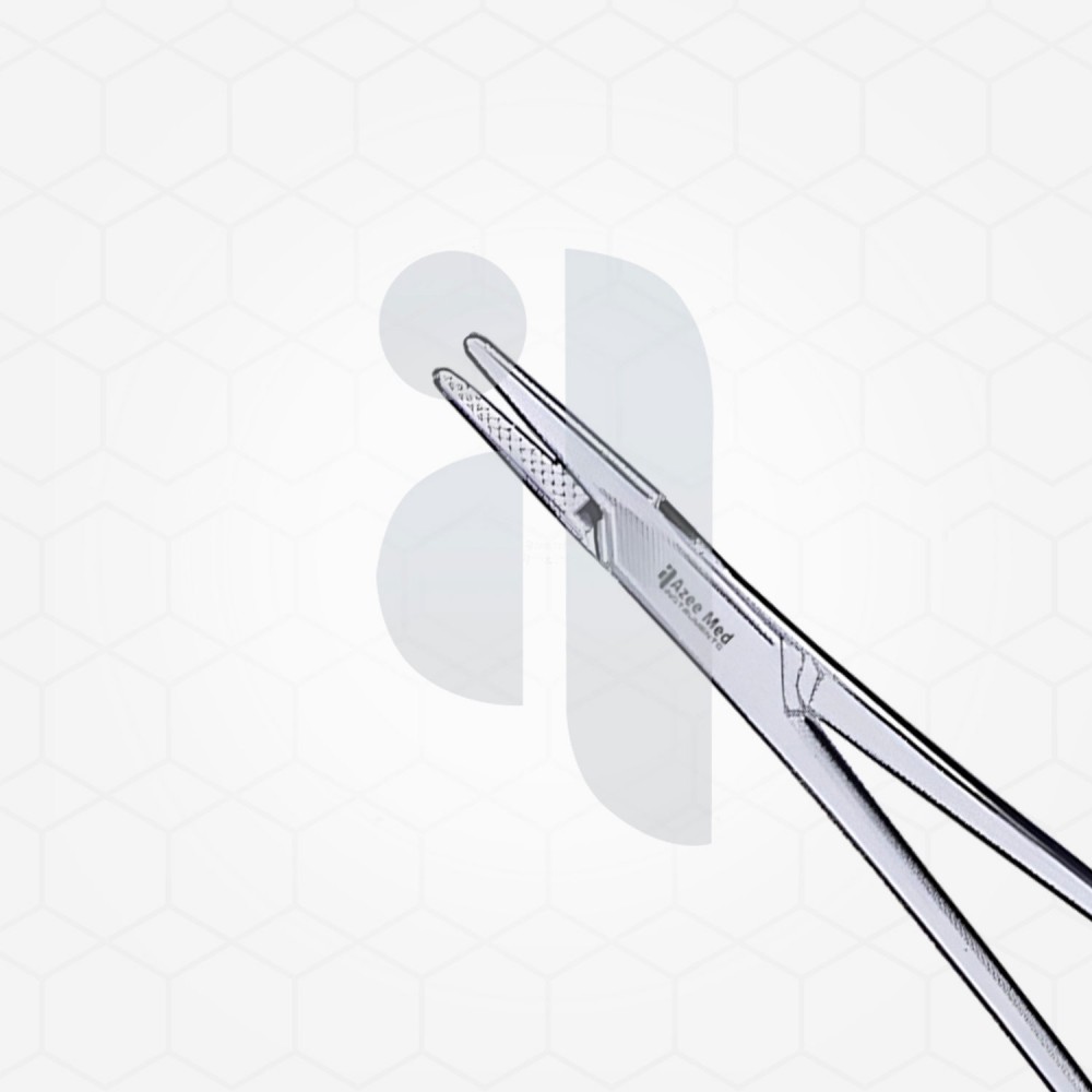 Neivert Needle Holder 5", Serrated TC Jaws