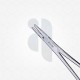 Neivert Needle Holder 5", Serrated TC Jaws