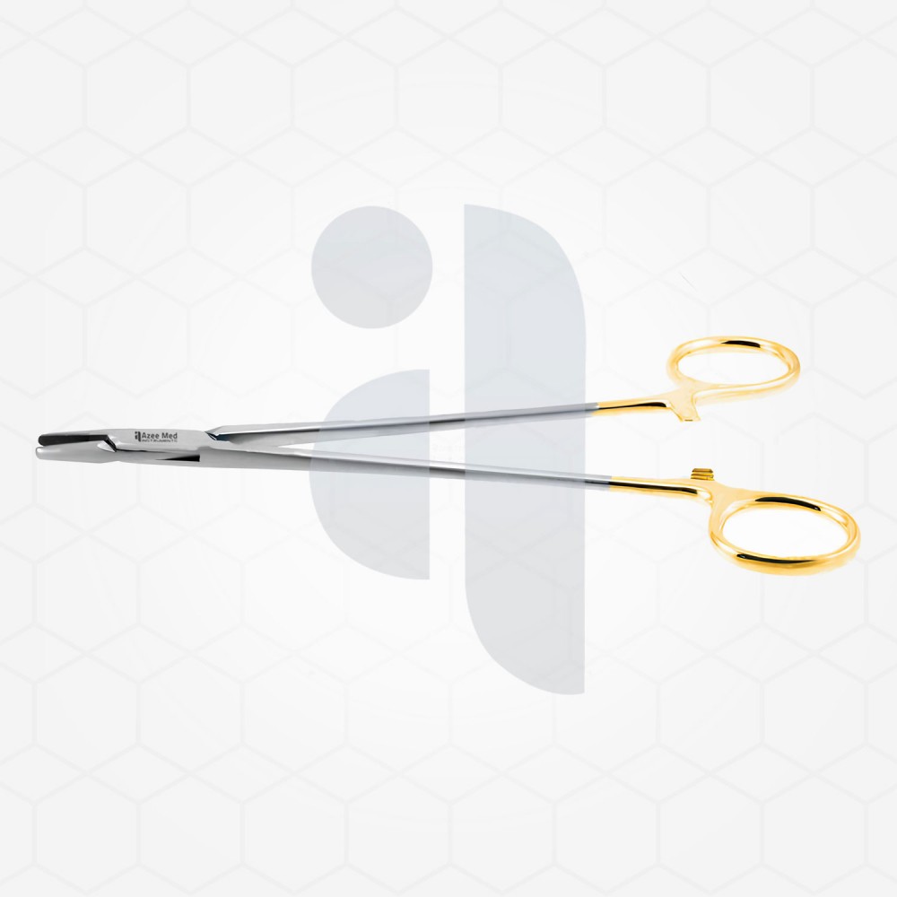 New Orleans Needle Holder 7" Serrated TC Jaws