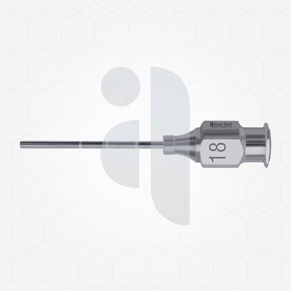 Maumenee Vitreous Aspirating Needle 18 Gauge Straight