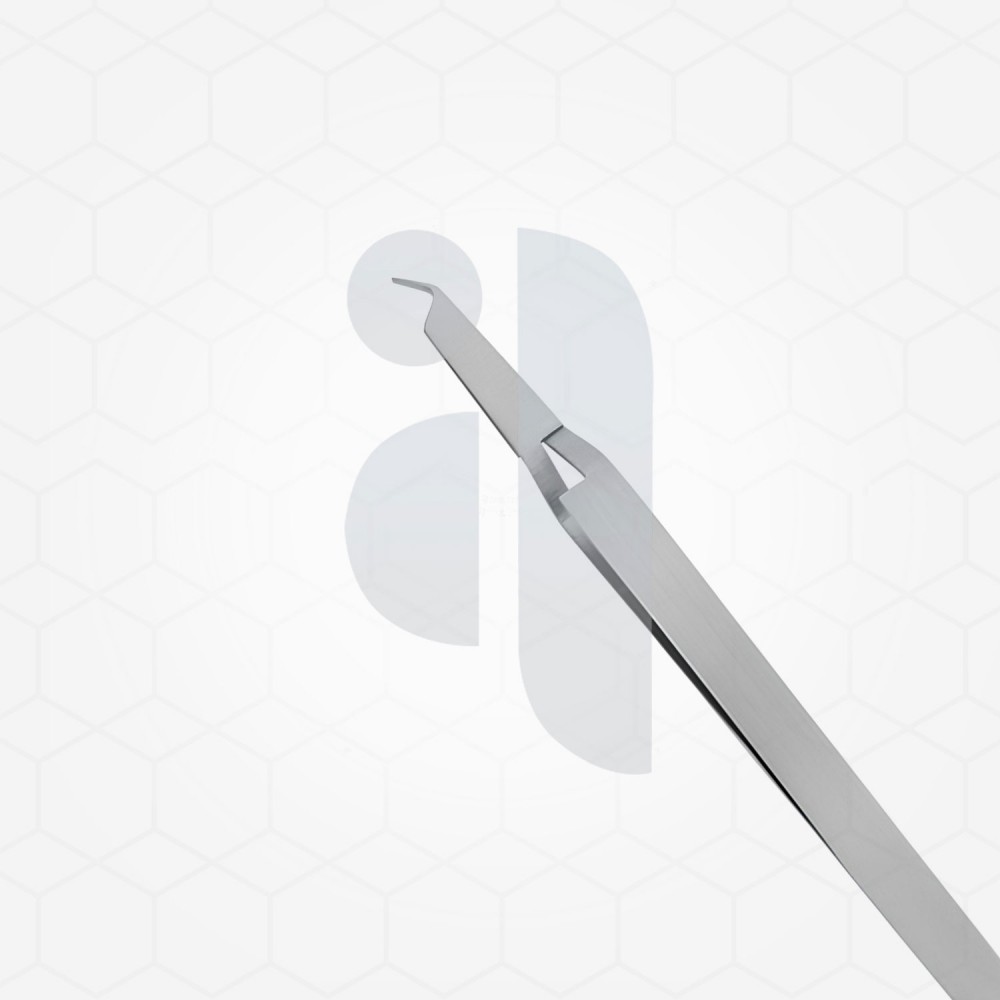Dental Posterior Bracket Holder Tweezers Long