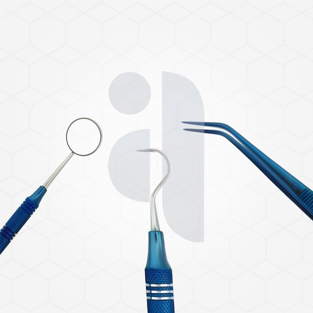 Intro Exam Set In Blue Titanium