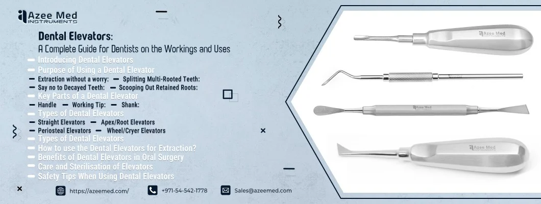Dental Elevators: A Complete Guide for Dentists on the Workings and Uses