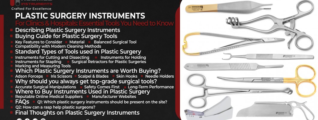 Plastic Surgery Instruments: Reliable Surgical Tools for Modern Clinics