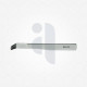 Lamellar angled bevel up flap and tunnel blade 