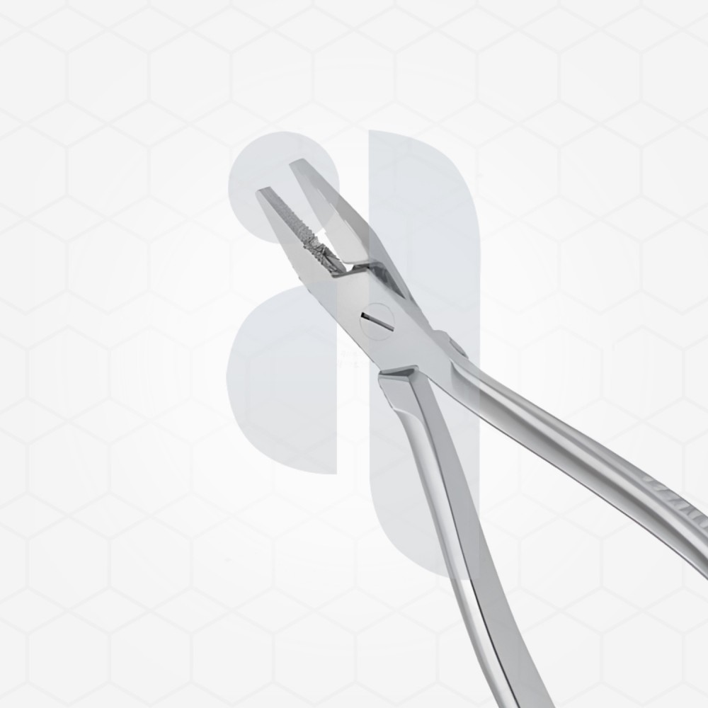 Flat Nose Plier Crosswise Grooves Flat Nose Plier Crosswise Grooves