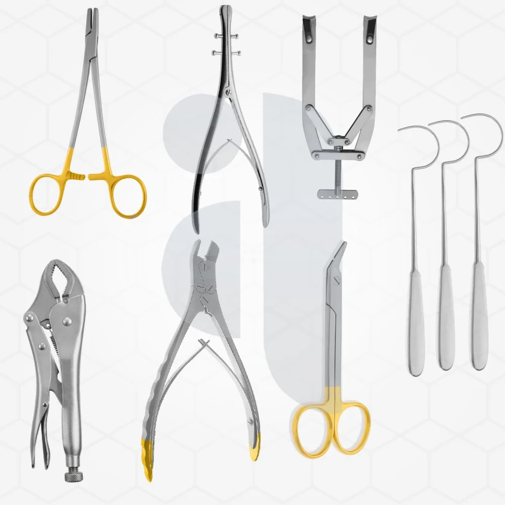 Wired Instruments Wire Instruments Set | AzeeMed Instruments
