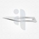 Carbon steel surgical blades, #11 blade size