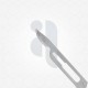 Carbon steel surgical blades, #15C blade size