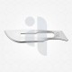 Stainless steel surgical blades, #20 blade size,